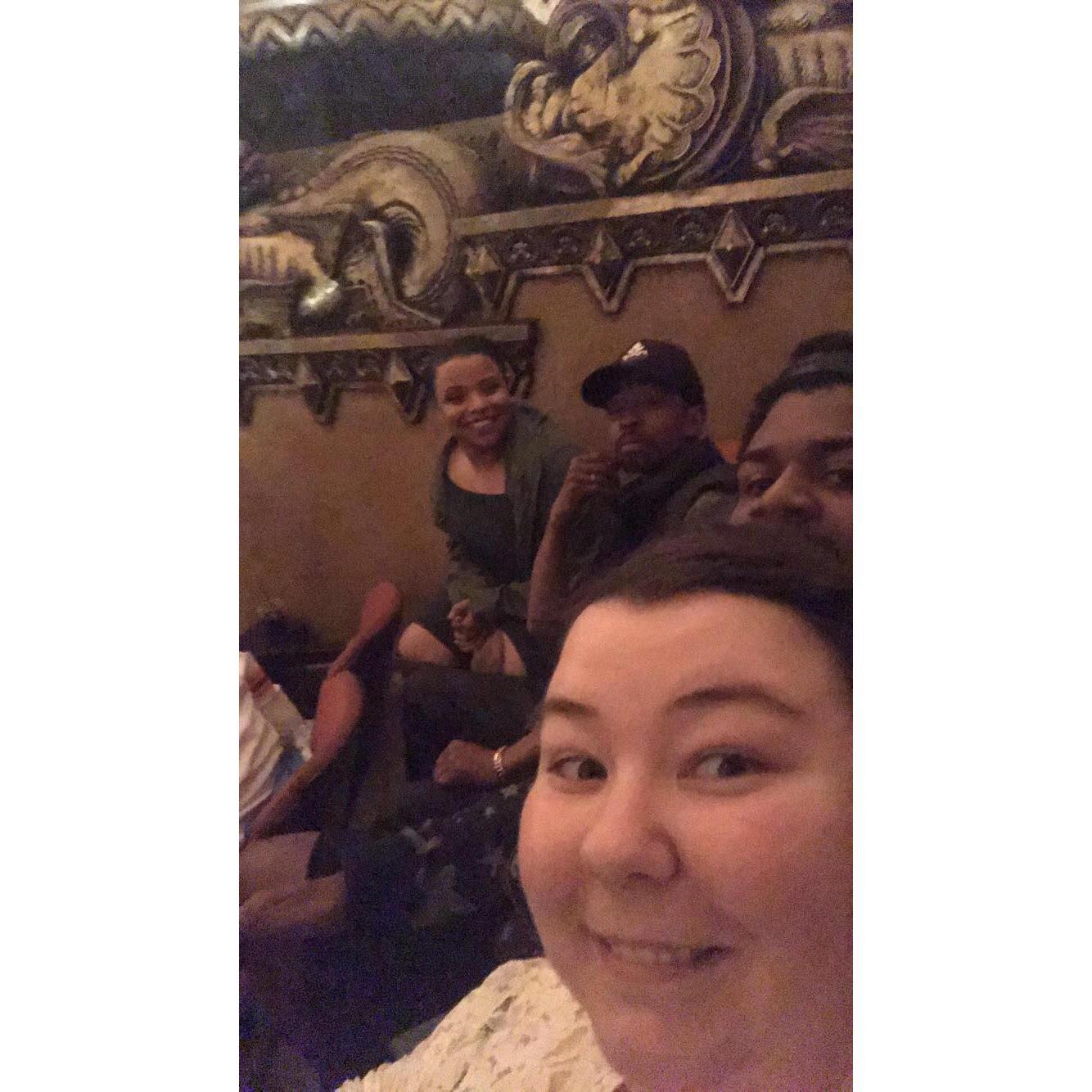 Celebrating the end of Rachelle's first year of Law School