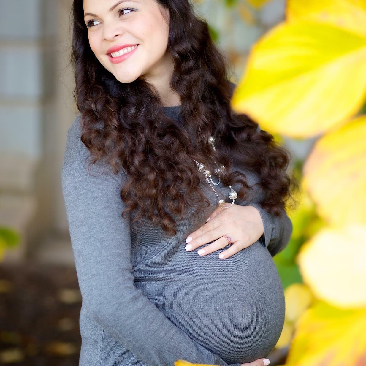 Oh, baby! Look at that bump. Happy first time mommy eagerly waiting for baby girl.