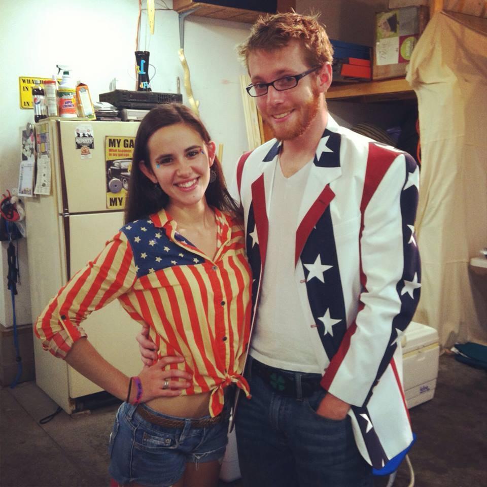Our first picture officially dating (when it wasn't creepy anymore)