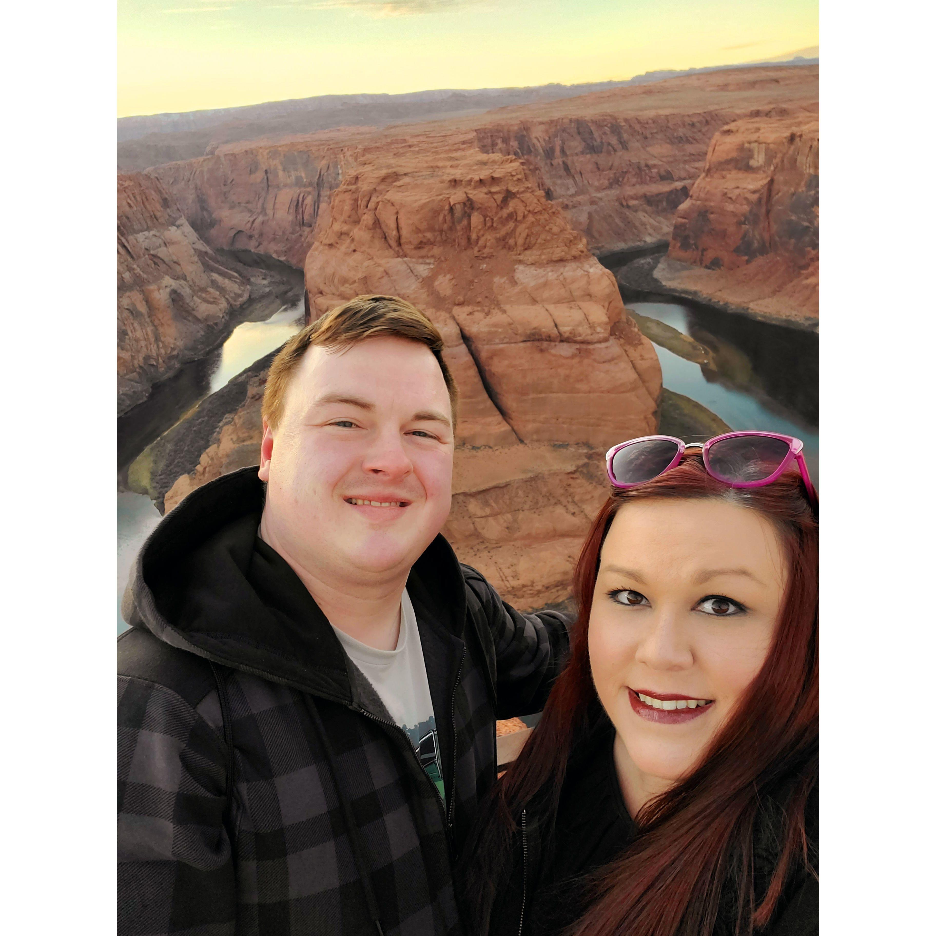 Where he asked me to marry him!