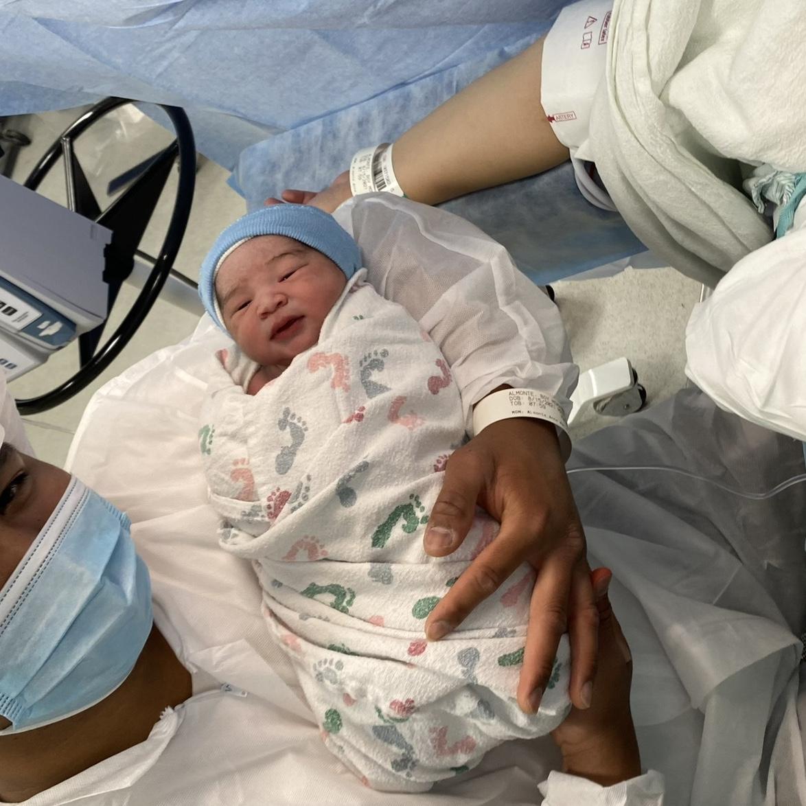 Jaylen was born, August 2021