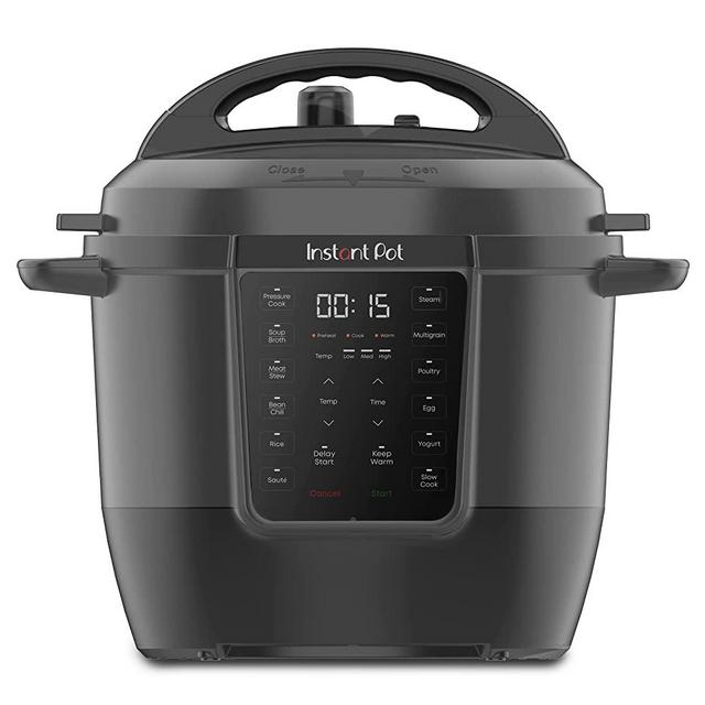 Instant Pot Duo V6 7-in-1 Electric Multi-Cooker, Pressure Cooker, Slow Cooker, Rice Cooker, Steamer, Sauté, Yogurt Maker, & Warmer, Includes App With Over 800 Recipes, Chrome, 6 Quart