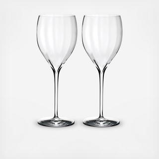 Elegance Optic Crisp White Wine Glass, Set of 2