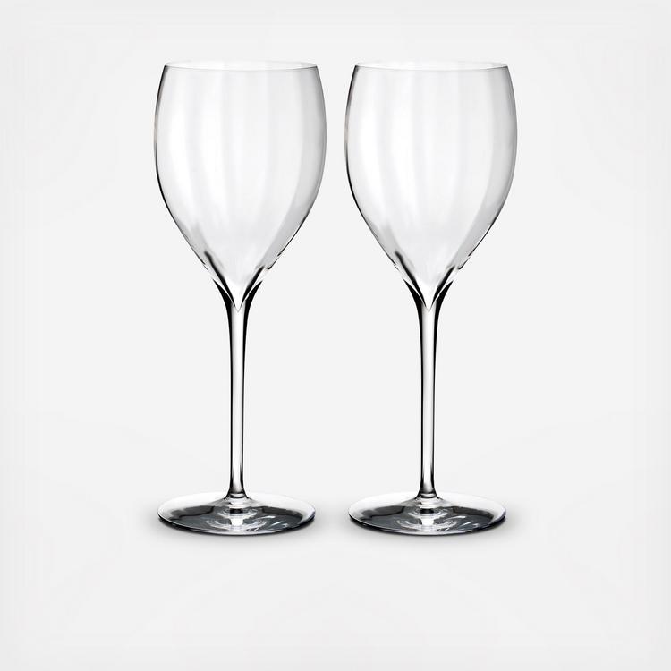 Custom Waterford Elegance Stemless Wine Glass 2pc. Set