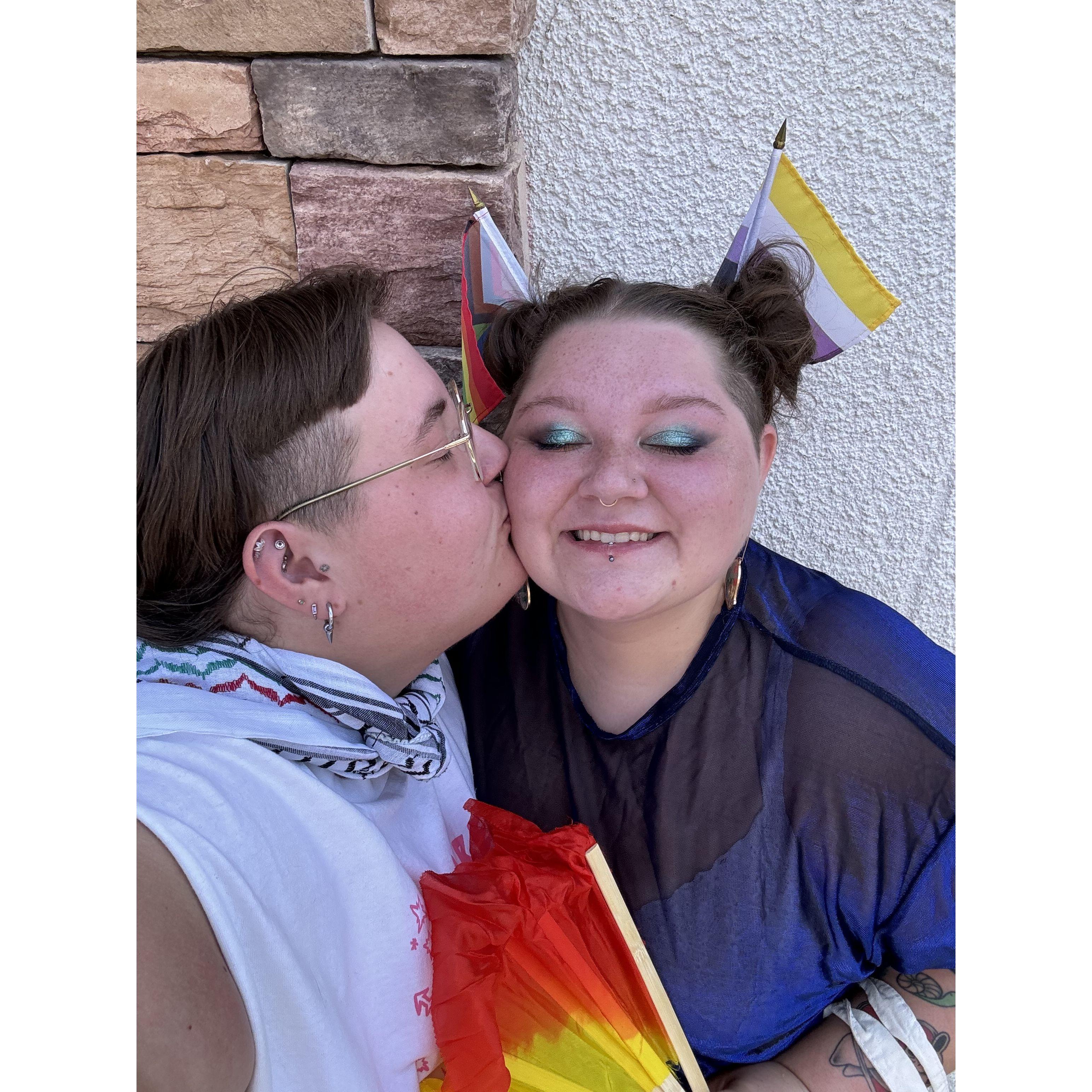 First time going to pride together! - September 2024