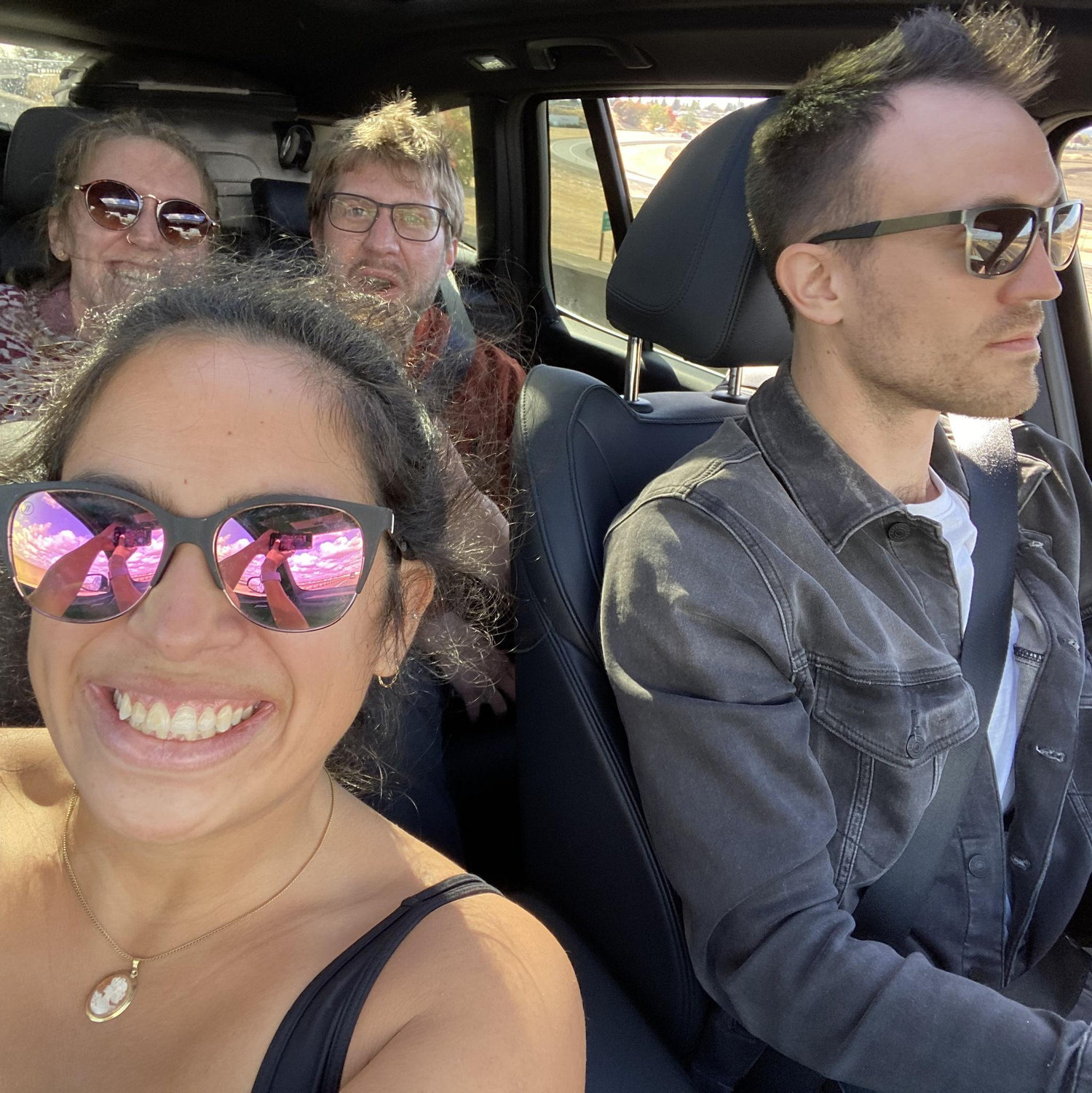 Road tripping up in California for a wedding