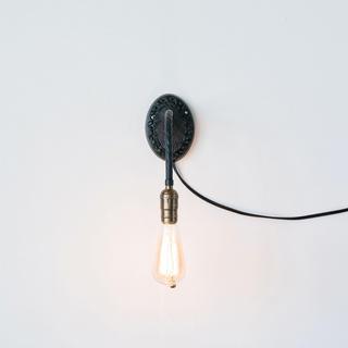 Rustic Metal Wall Sconce