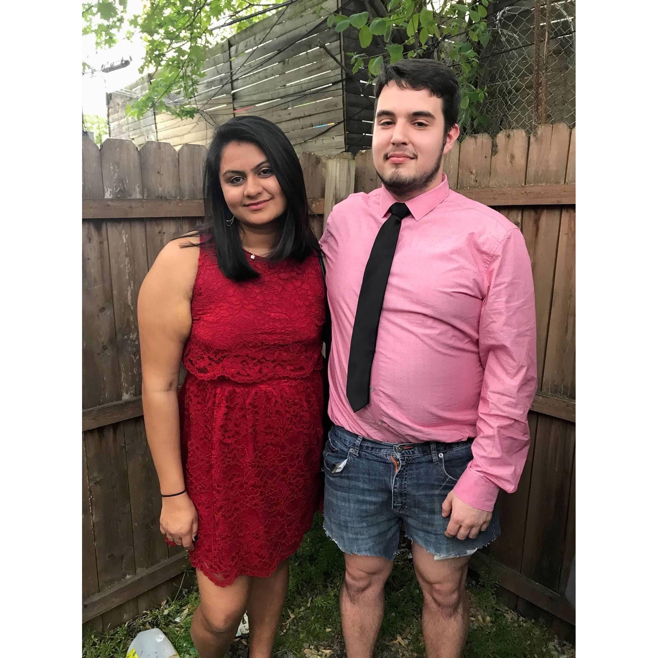 His shorts are shorter than my dress '16