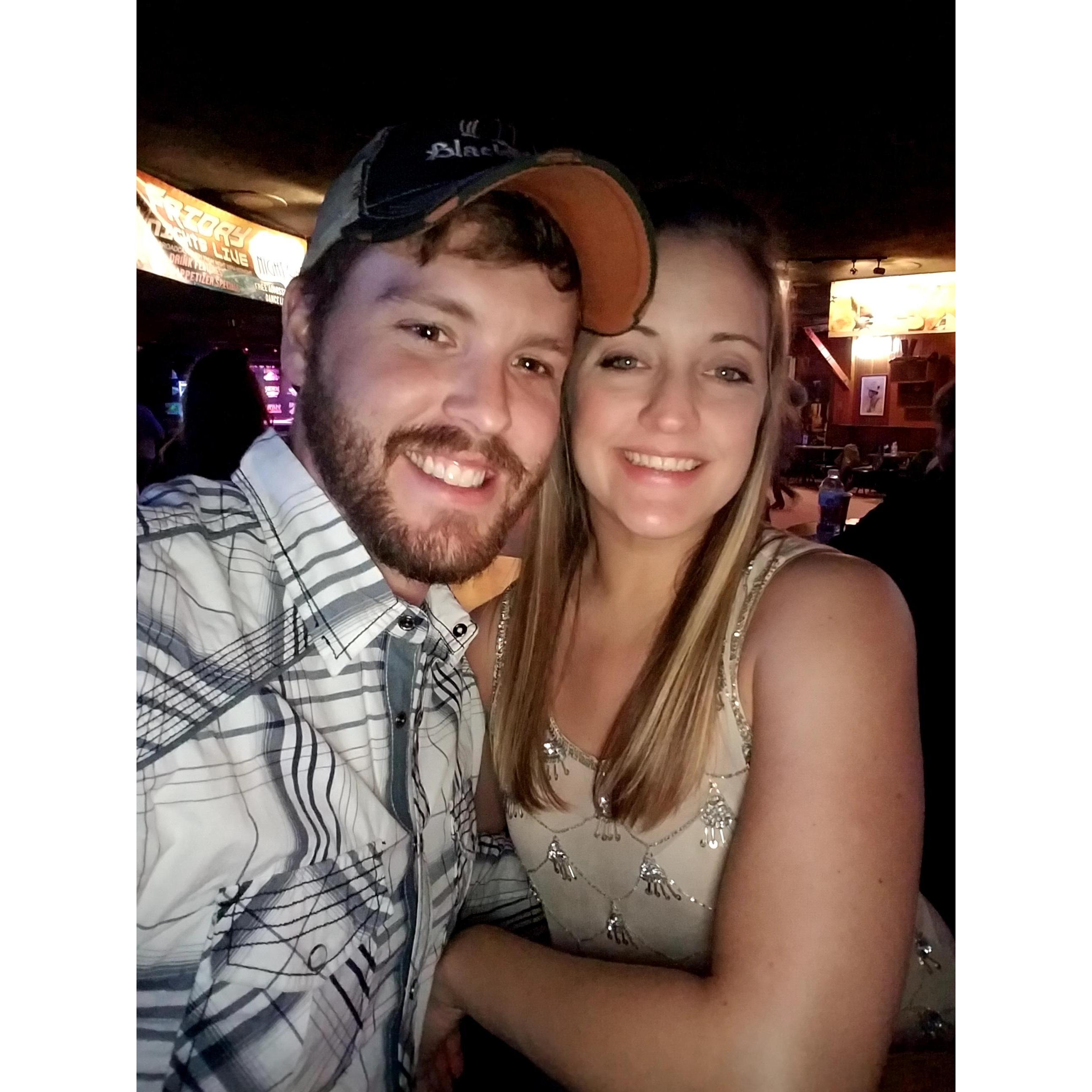 First trip to The Dusty Armadillo.