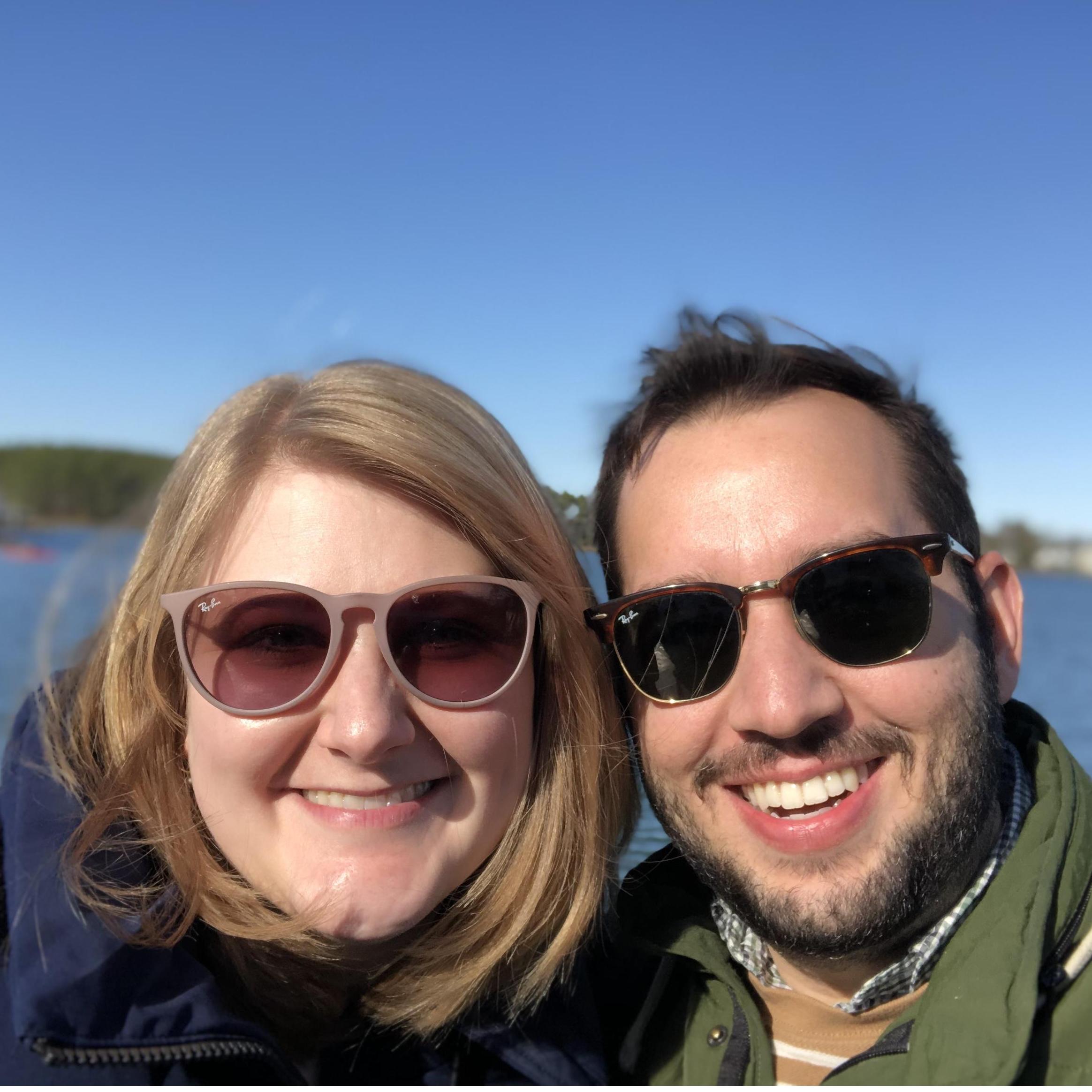 It was a chilly day on the Atlantic, but we enjoyed getting to see whales right offshore!
