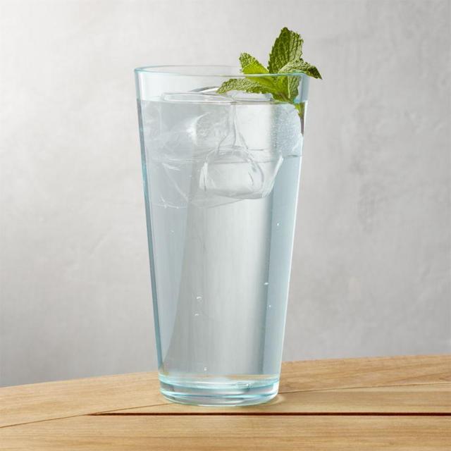 Create & Barrel Pop Aqua Glasses