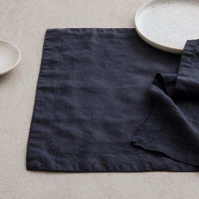Linen Placemats - Navy