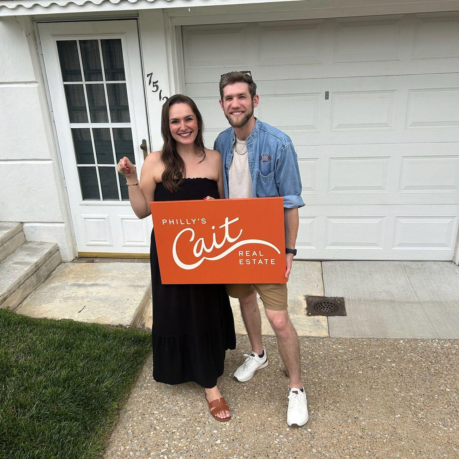 July, 22 2025. Exactly a year and a half before our wedding day, we bought our first house together. Luckily they had an awesome realtor ;)