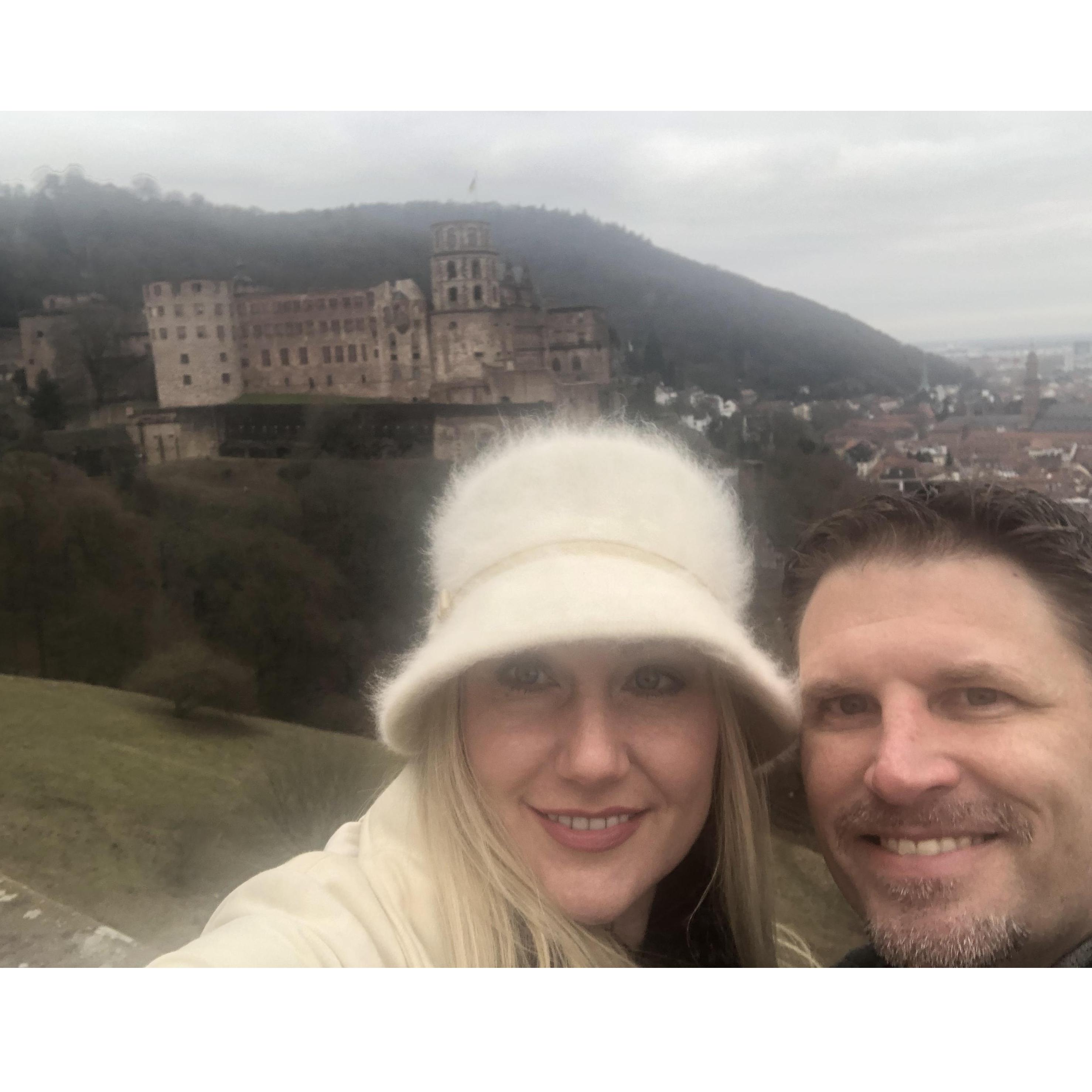 The castle of Heidelberg, Germany