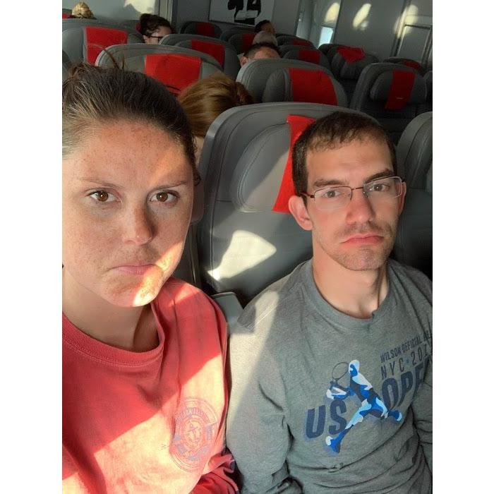 Sad to be coming back from Paris