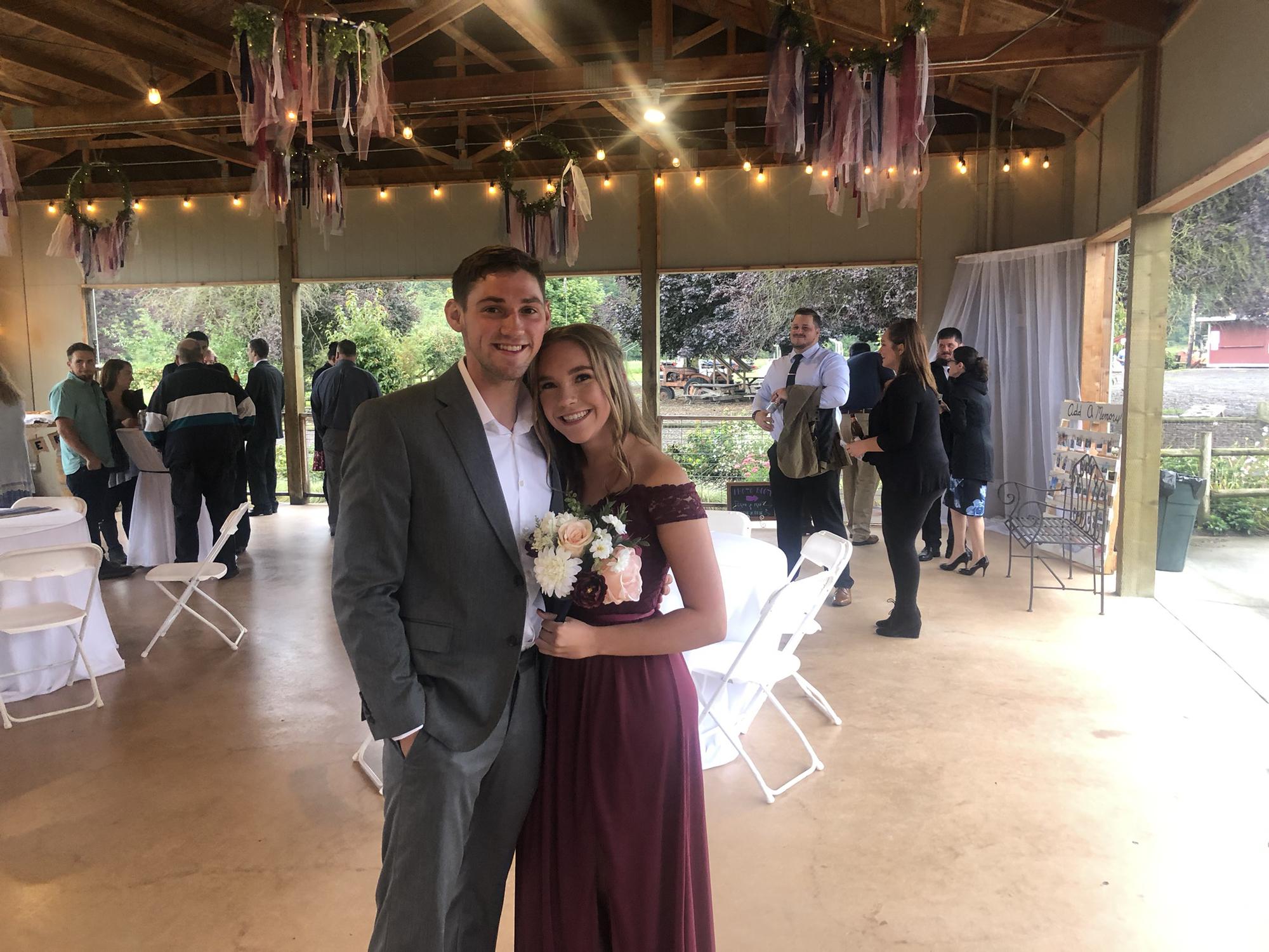 Wedding photo from my cousins wedding day