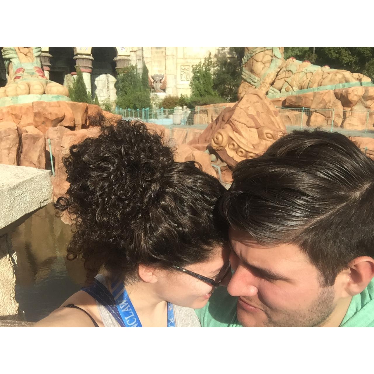 Our first vacation together