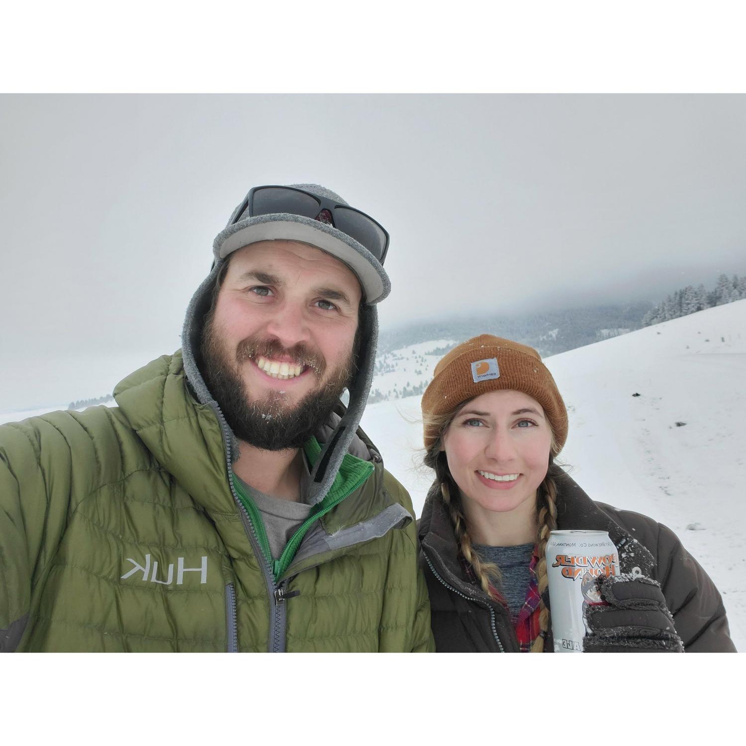 Snowshoeing in WA over Christmas Break 2021