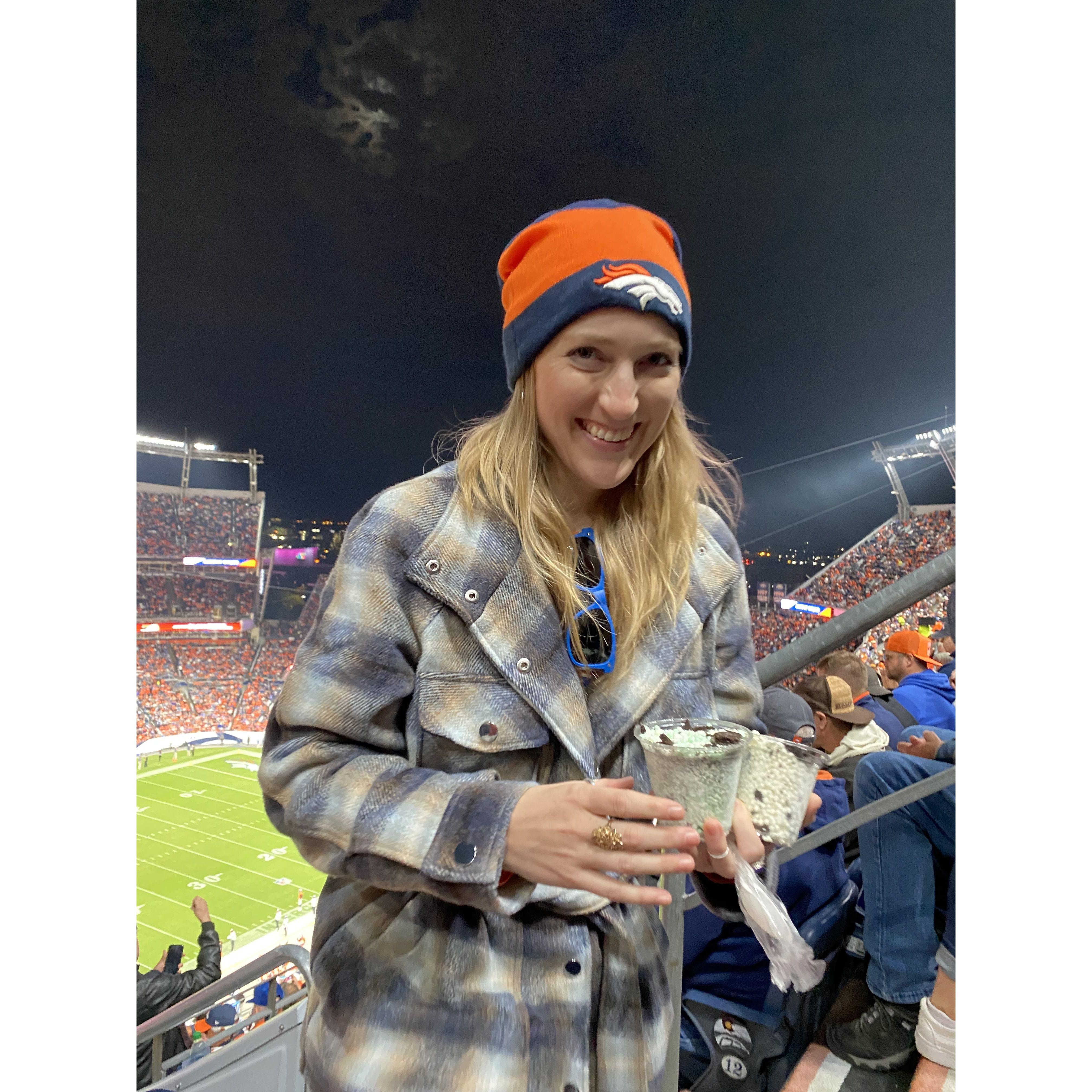 2nd Broncos Game. Mile High Stadium, October 22, 2023.