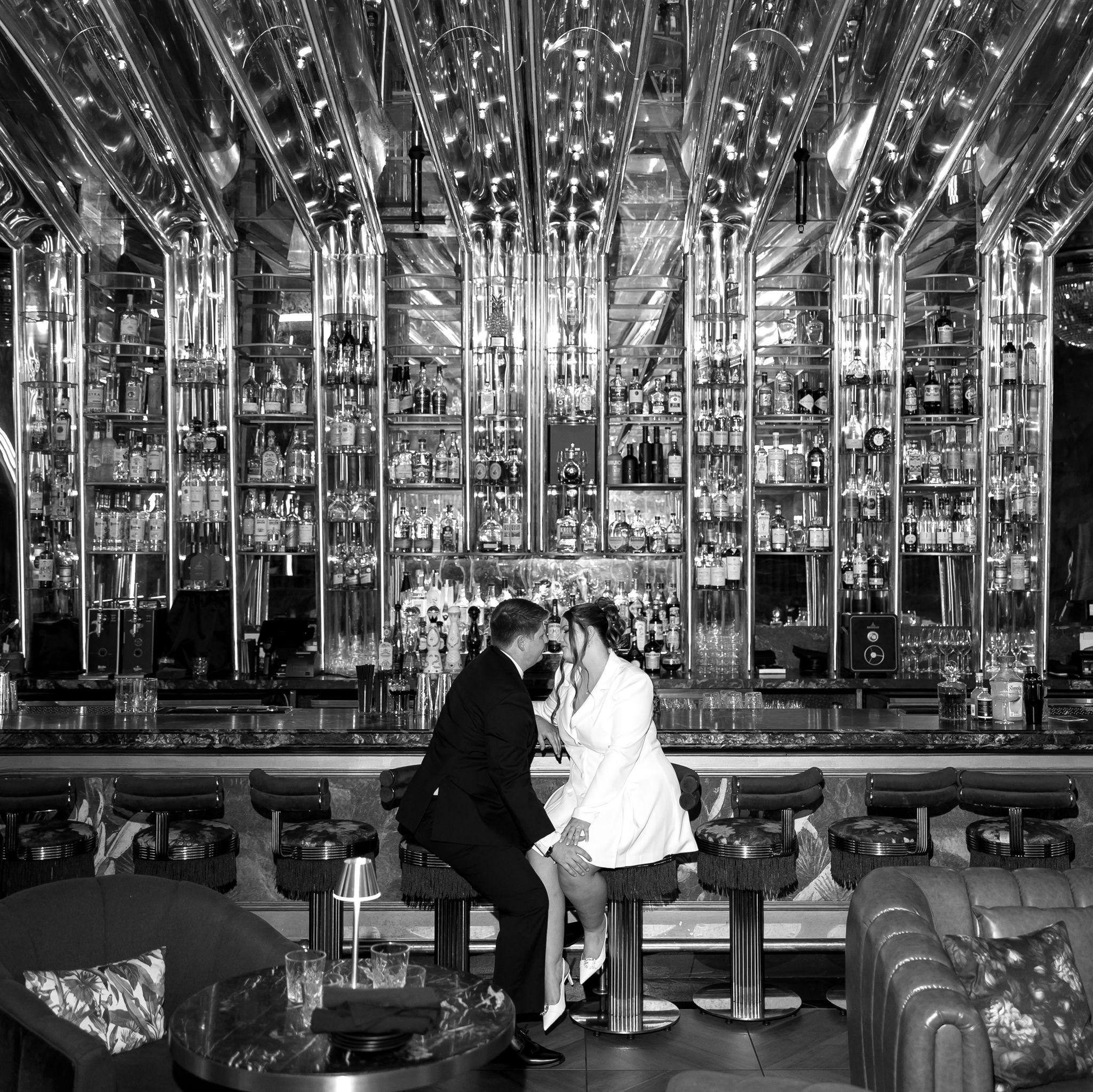 Drunk on something stronger than the drinks in the bar 🤍