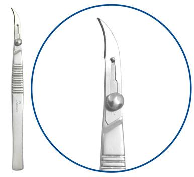 732A - Surgical Style Seam Ripper, Includes 3 Replacement Blades (5.5in)