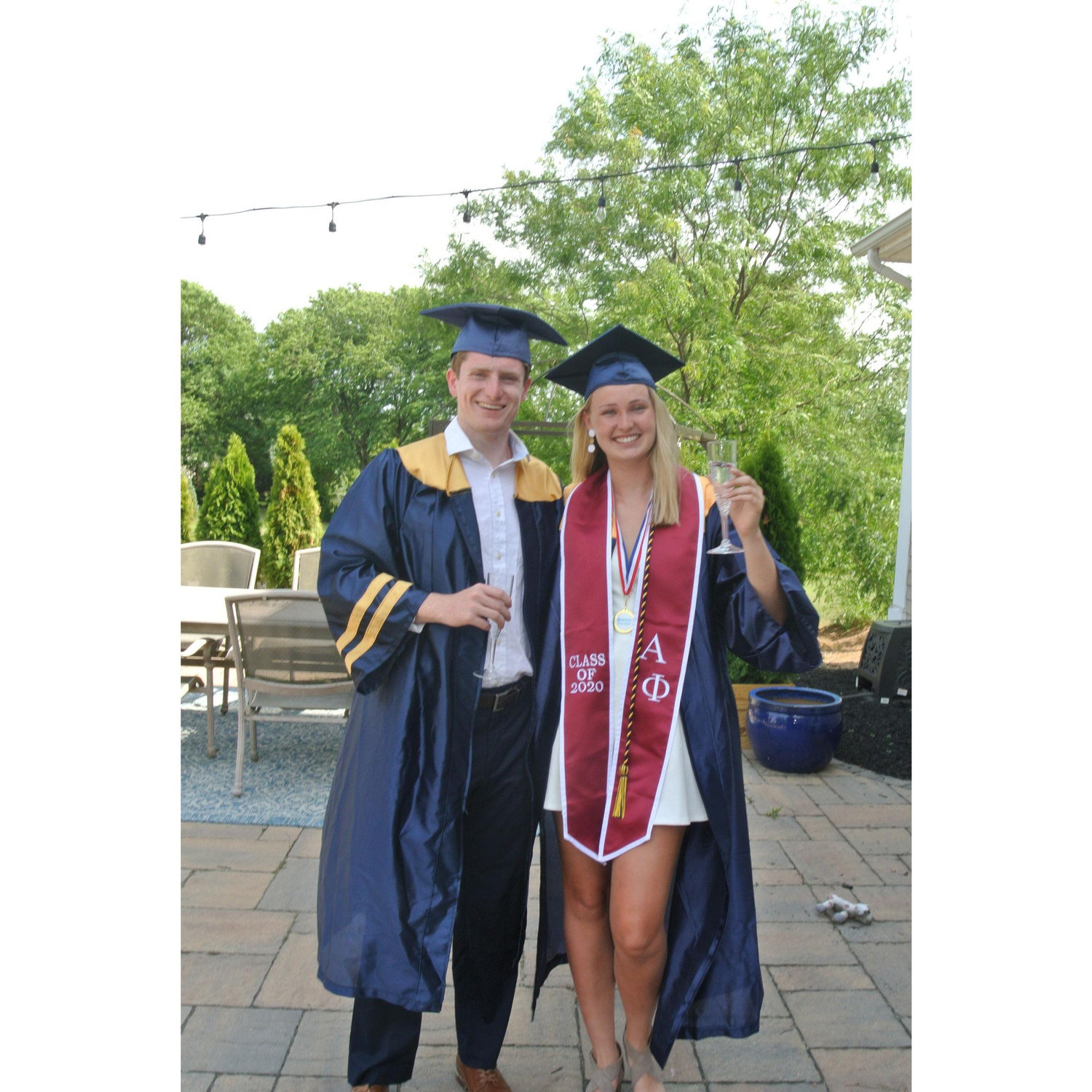 2020 - Covid college graduation