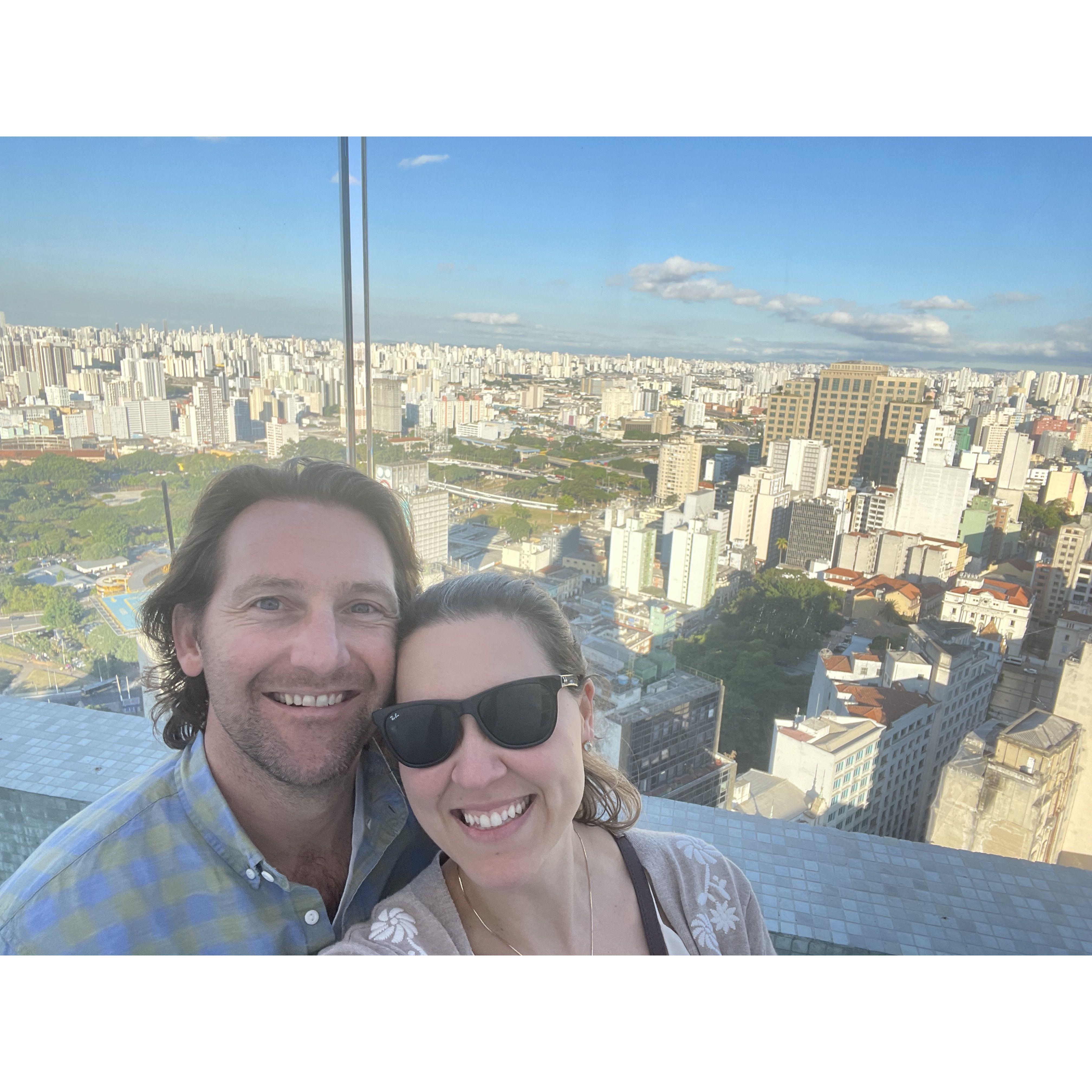 São Paulo first International trip