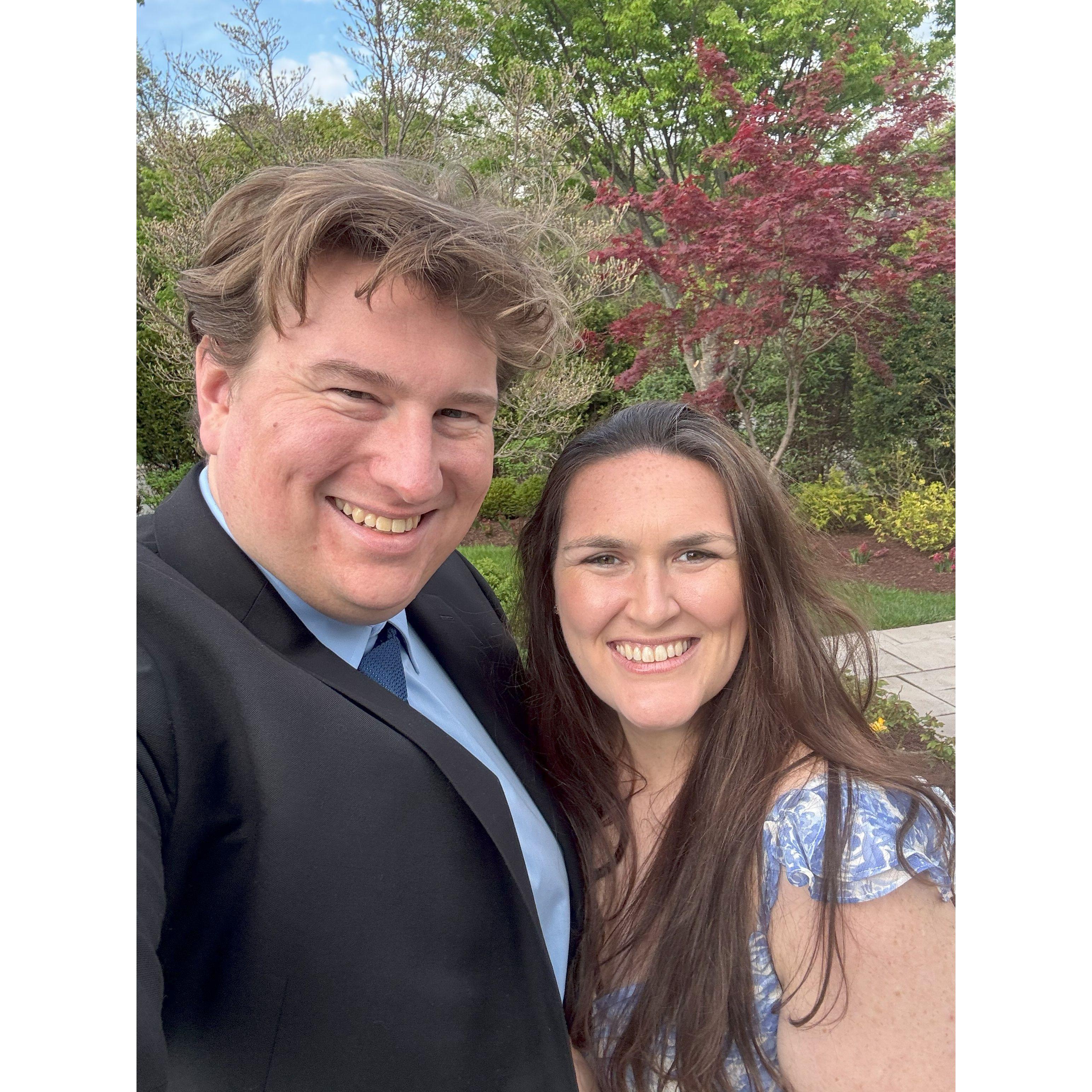 Maggie & Greg at Joe and Maggies Wedding