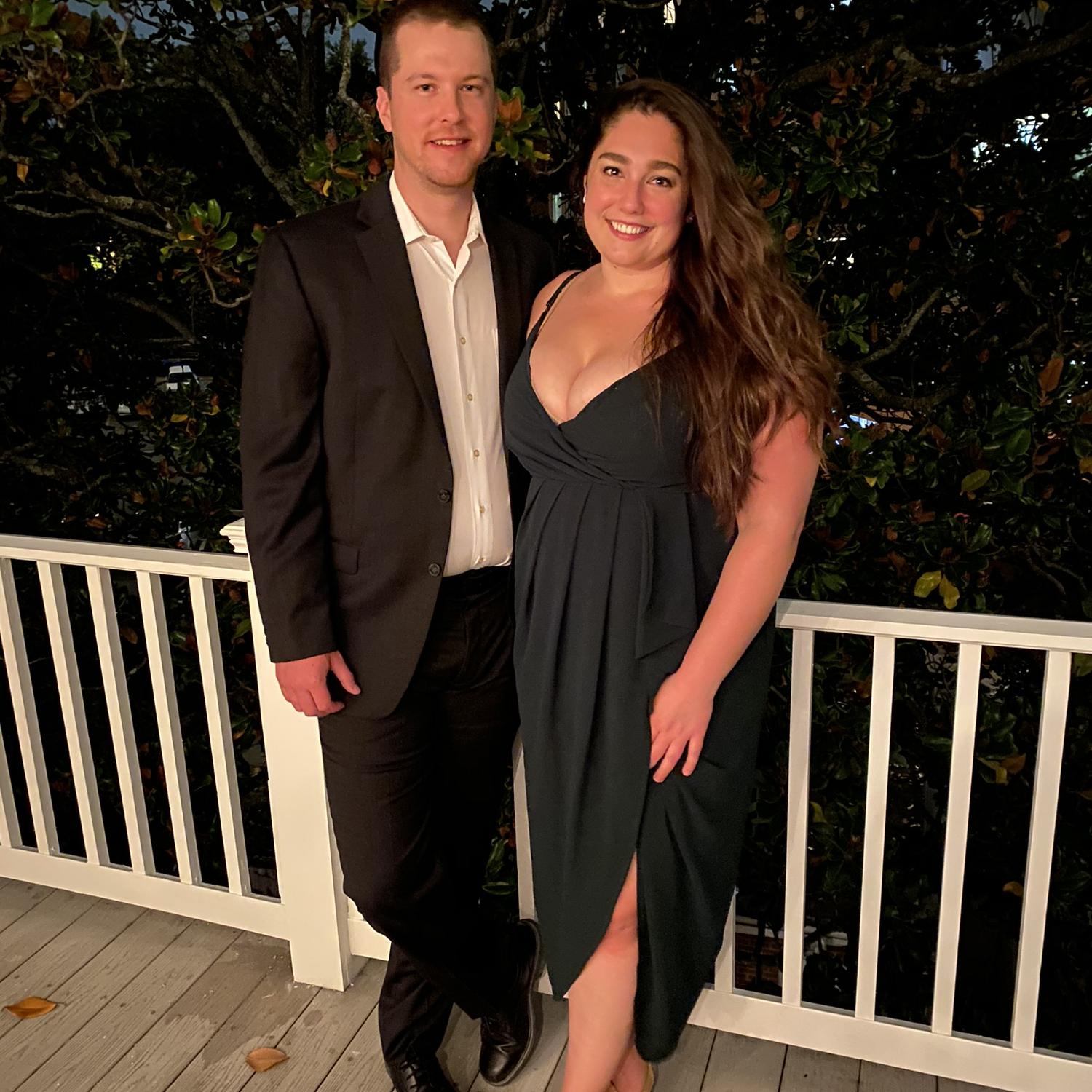 A dinner party at Erin's house, fall 2020