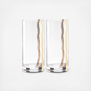 Mezza Highball Glass, Set of 2
