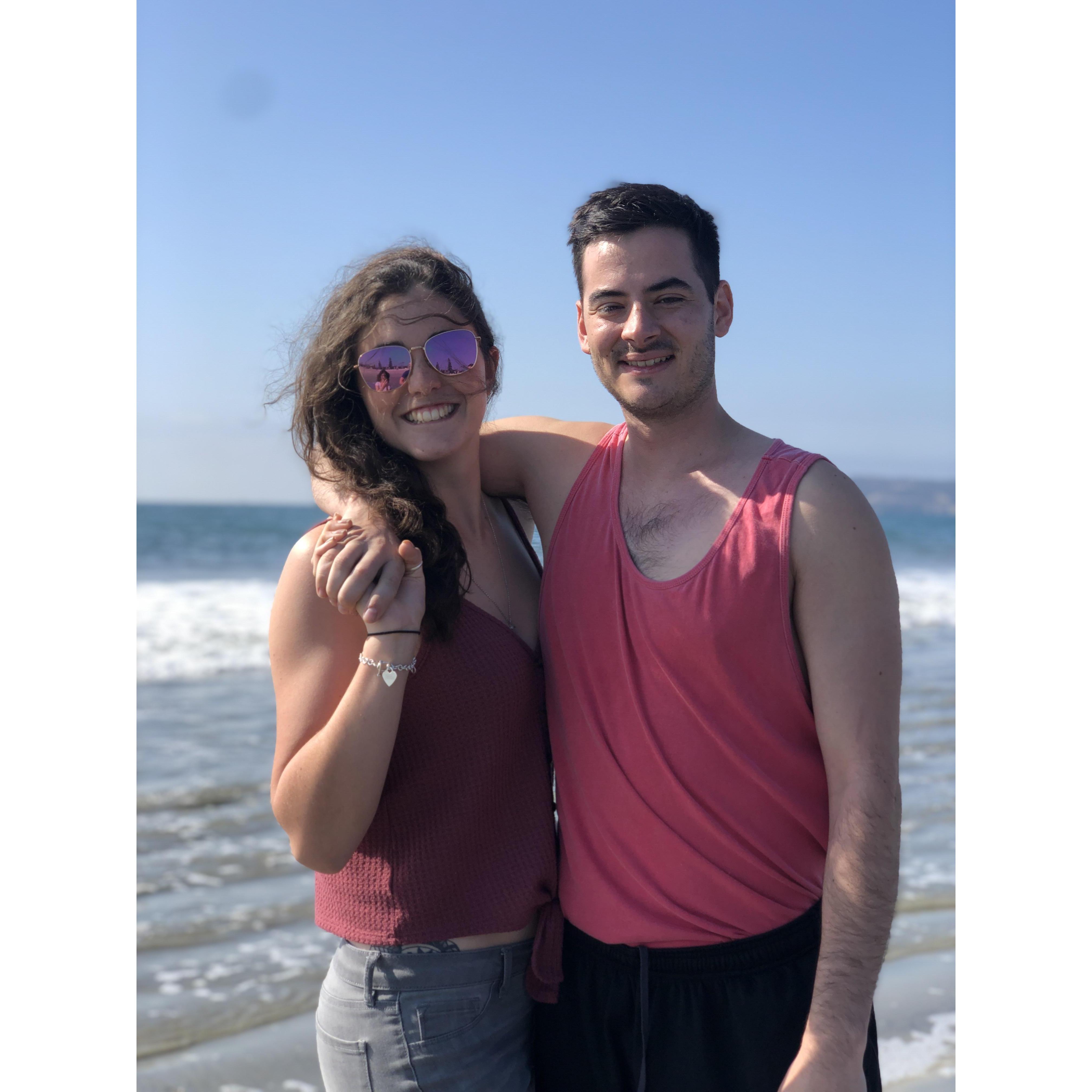 First time we went to San Diego, CA together.