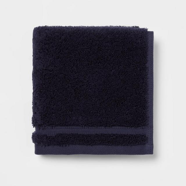 Antimicrobial Washcloth Navy - Total Fresh