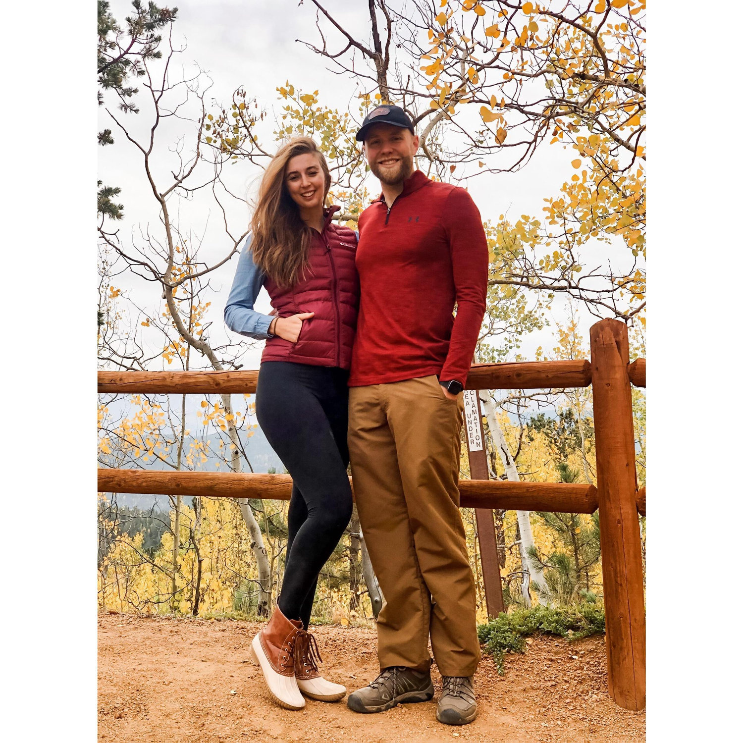 Our first fall together!