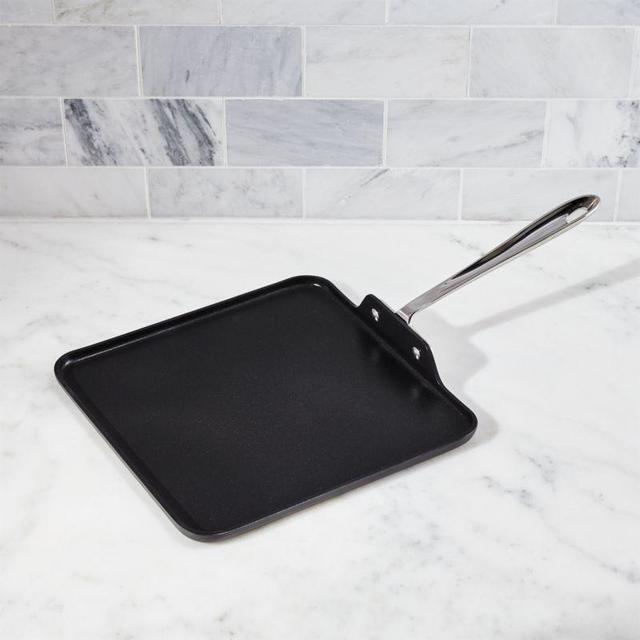 Crate & Barrel All-Clad ® Hard-Anodized Nonstick 11" Square Griddle
