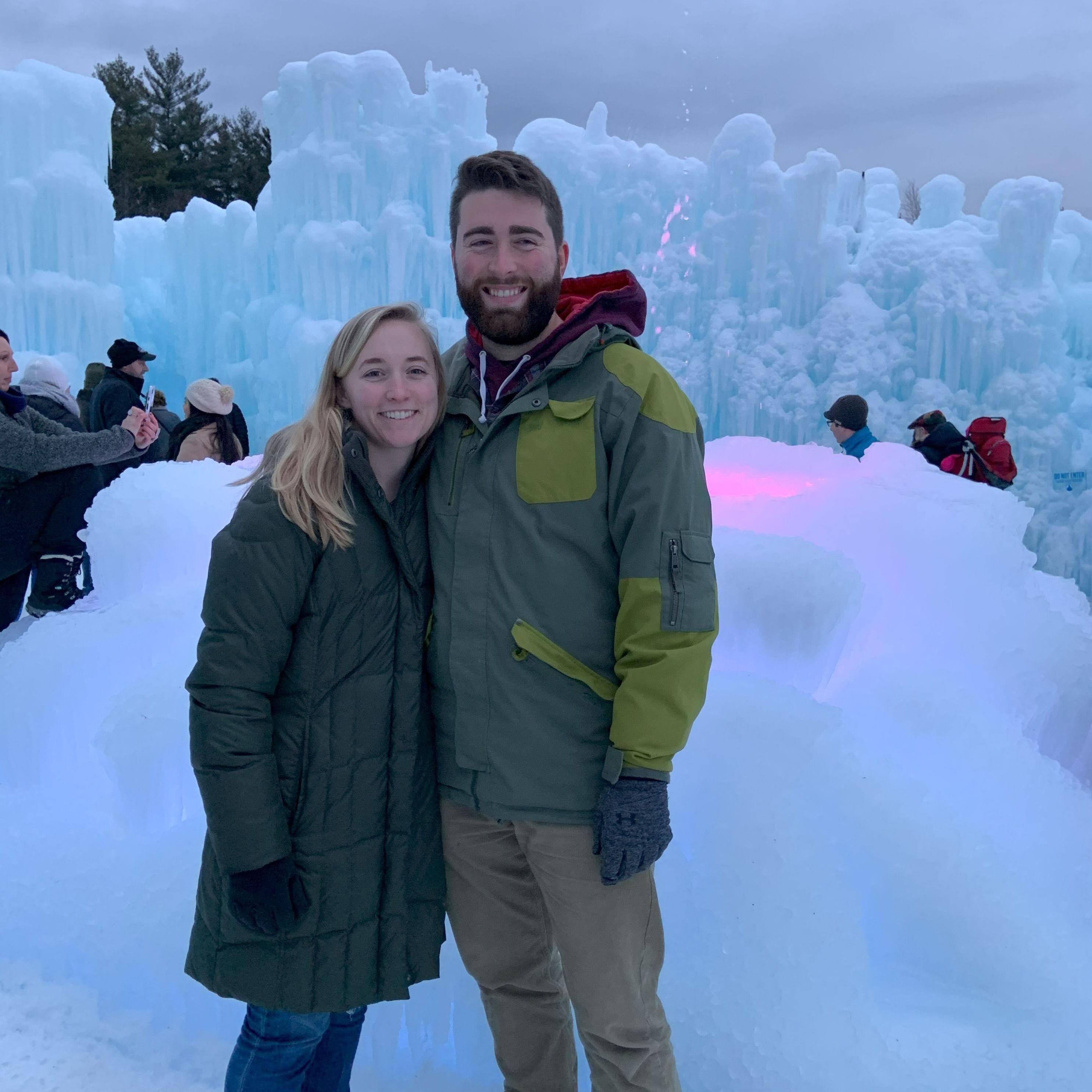 Ice Castles in NH (2020)