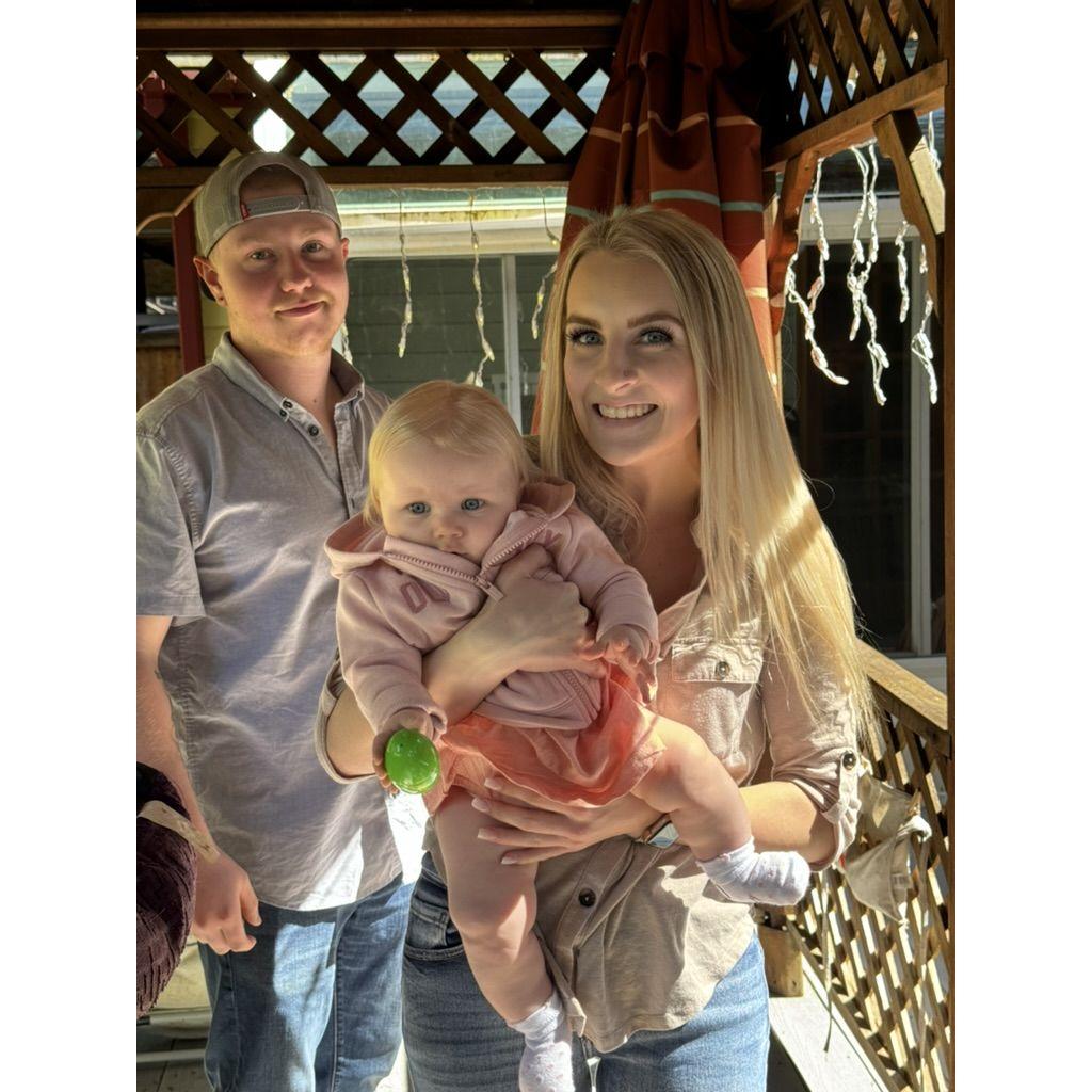 Our first Easter as a family of 3! March 2024