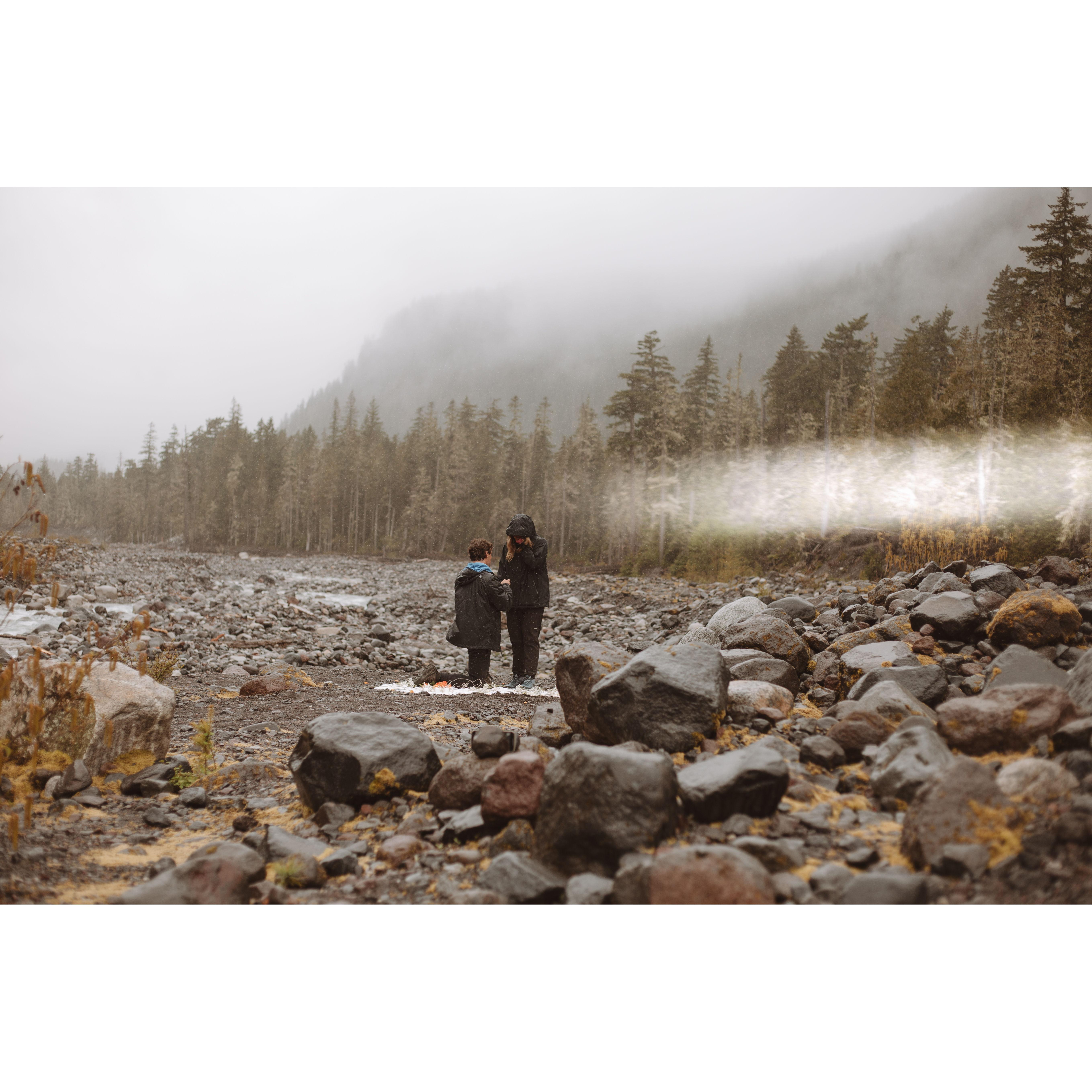 May 21st Proposal at Mt.Rainer