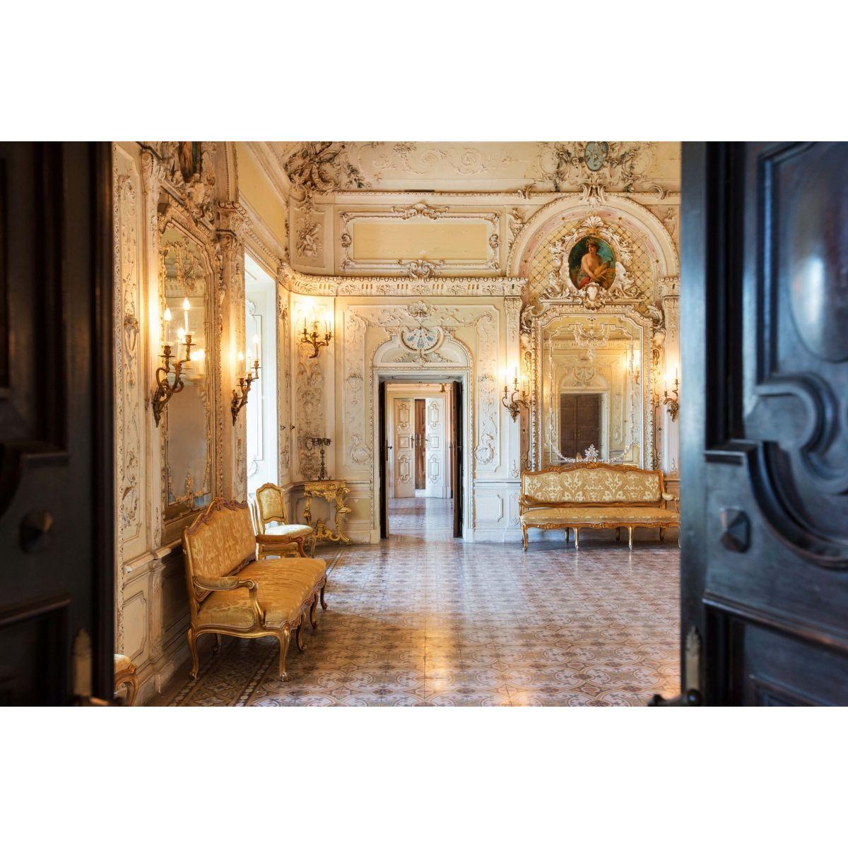 Inside of the castle