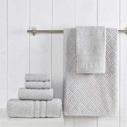 MODERN THREADS Air Cloud 2-Piece Peachy Blush Oversized Bath Sheet