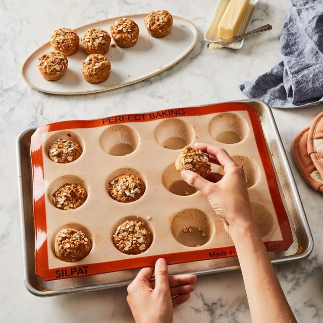 Silpat Reusable Silicone Baking Molds(Muffin)