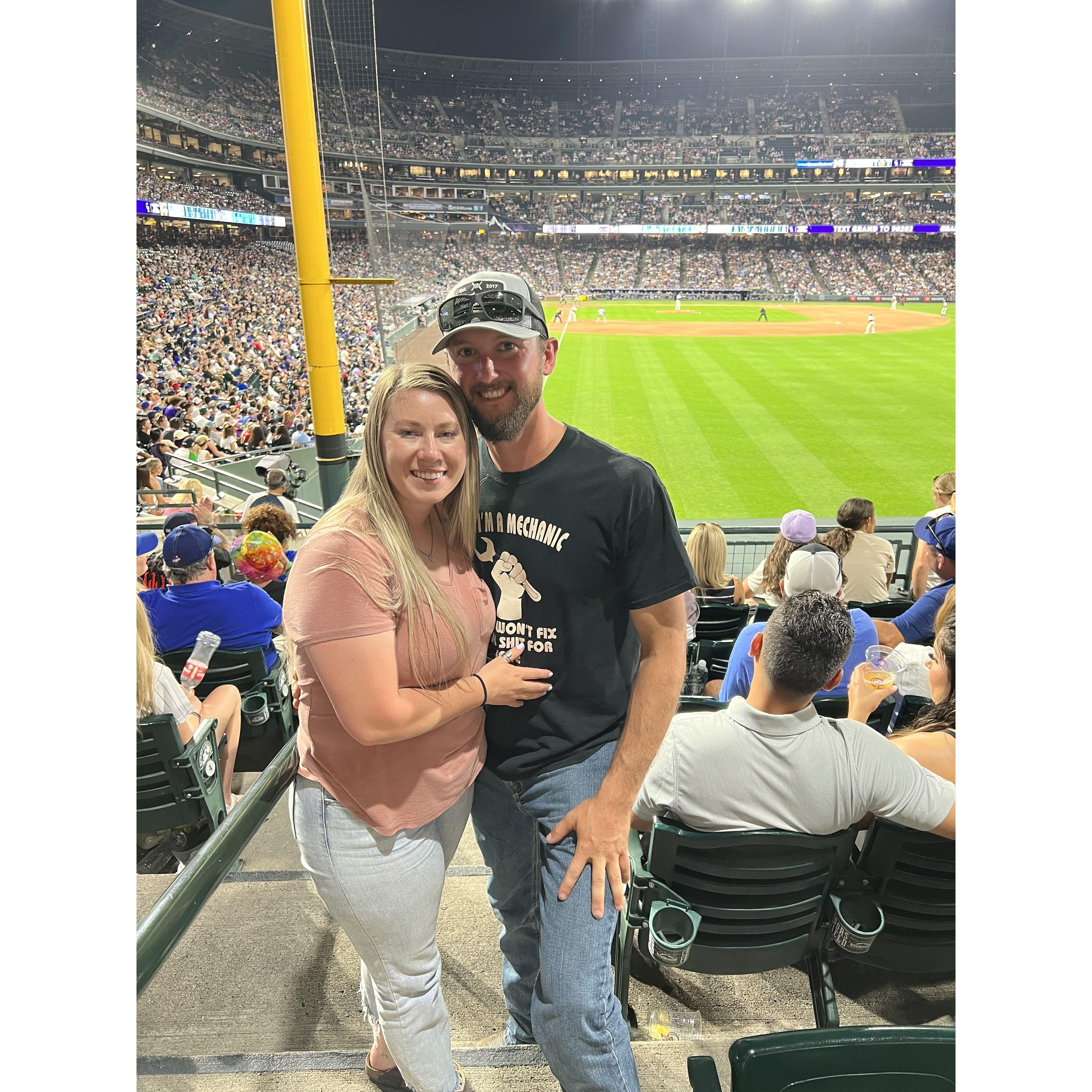 MLB game @ Coors Field. 6/28/2023