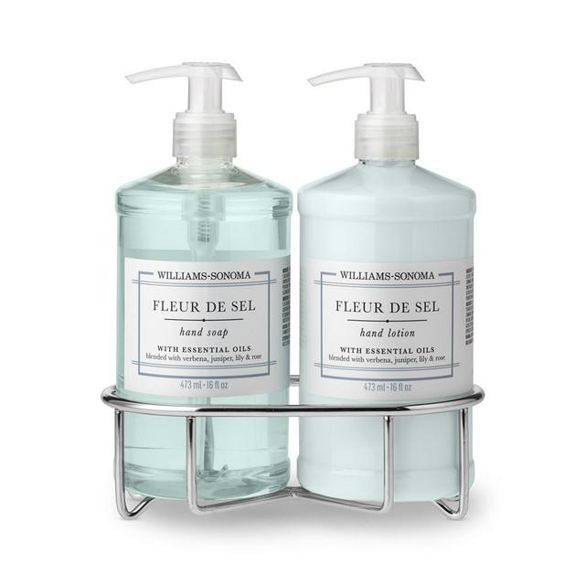 Williams Sonoma Fleur De Sel Soap & Lotion, Classic 3-Piece Set