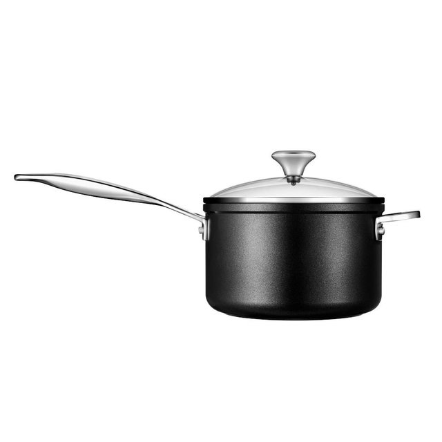 Le Creuset Toughened Nonstick 3qt. Saucepan w/ Glass Lid
