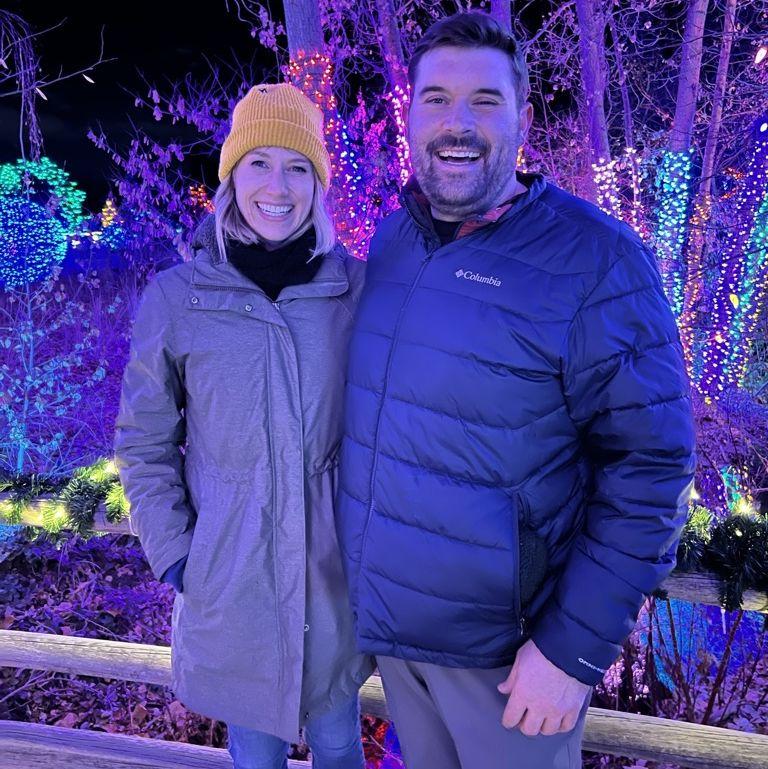 Our annual Blossoms of Light evening at the Denver Botanic Gardens