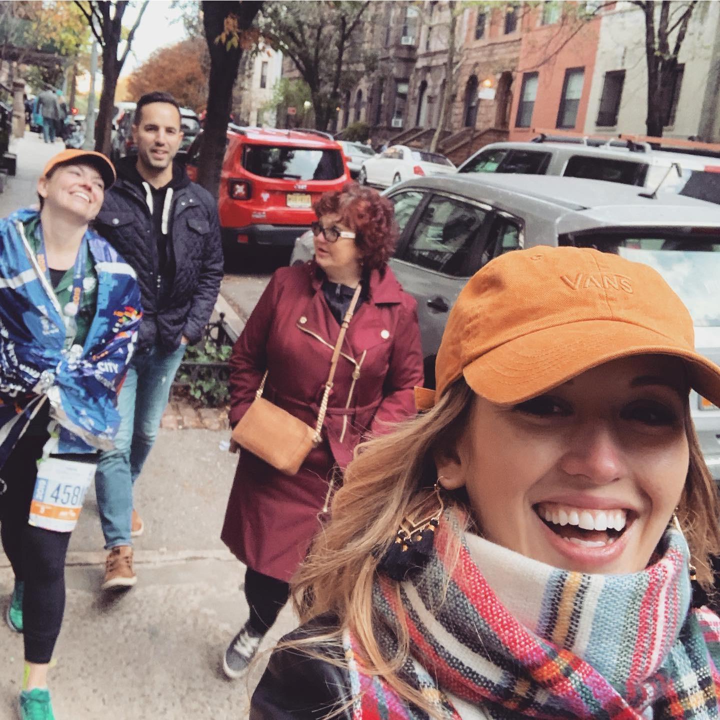 NYC FOR HOLLY'S MARATHON!