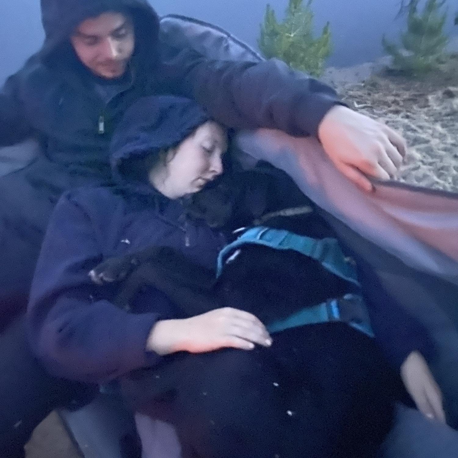 Camping with Winston