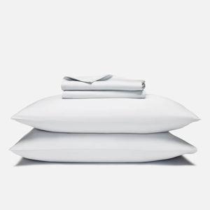 Luxe Sateen Core Sheet Set (Queen in Cloud)