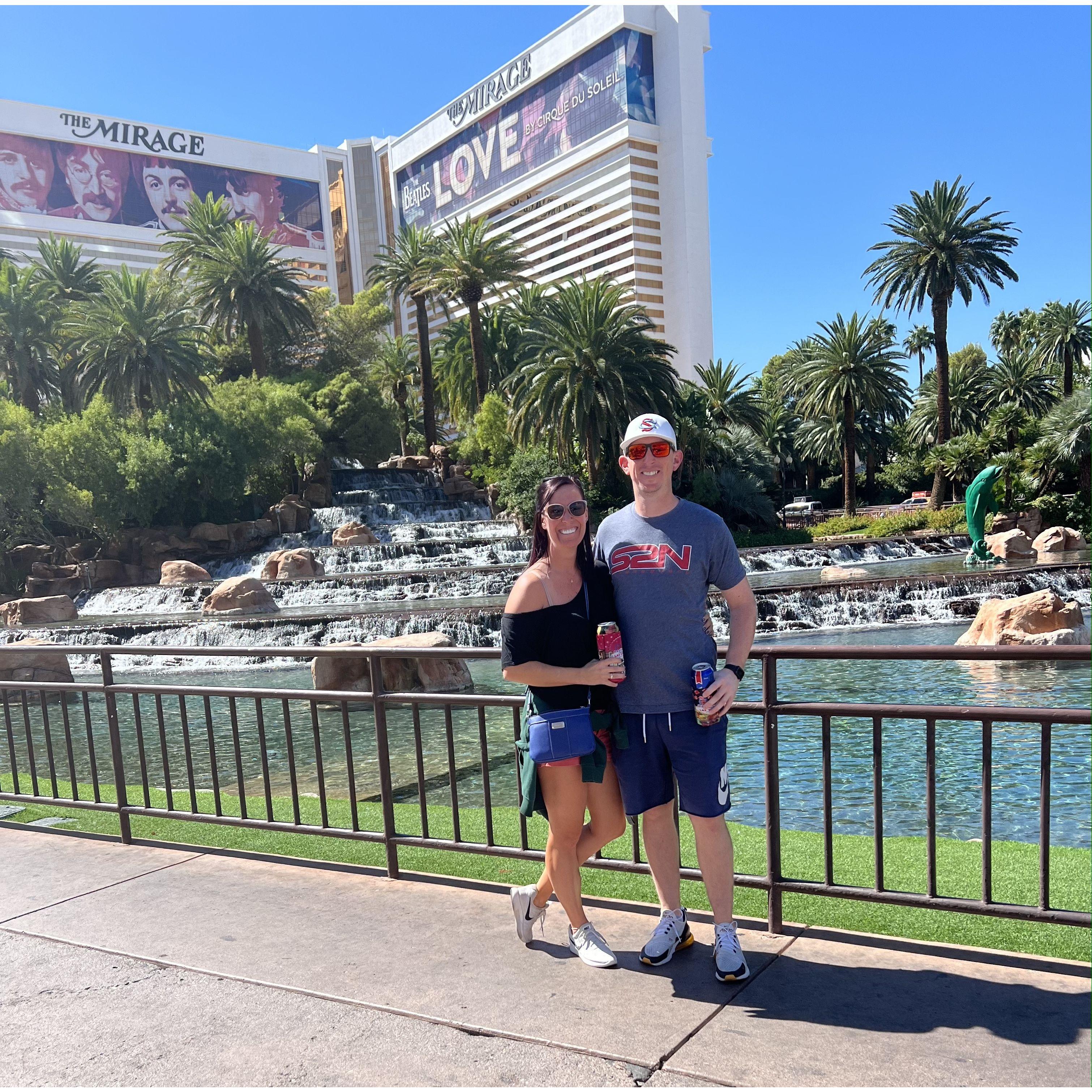 Vegas has become "our place." We fly or drive there more often than either of us ever thought possible, but we love it.