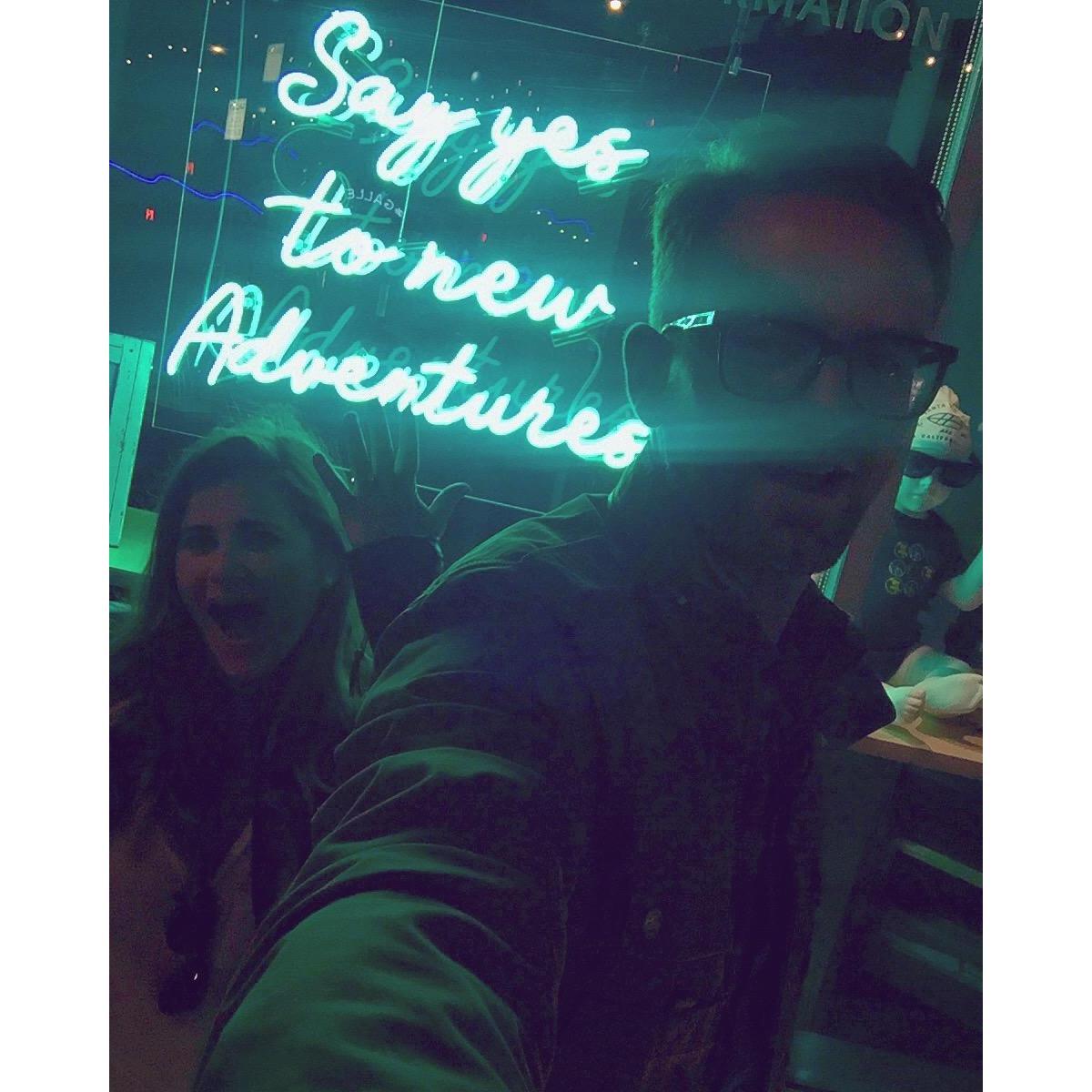 She said YES to *this* new adventure! :)
