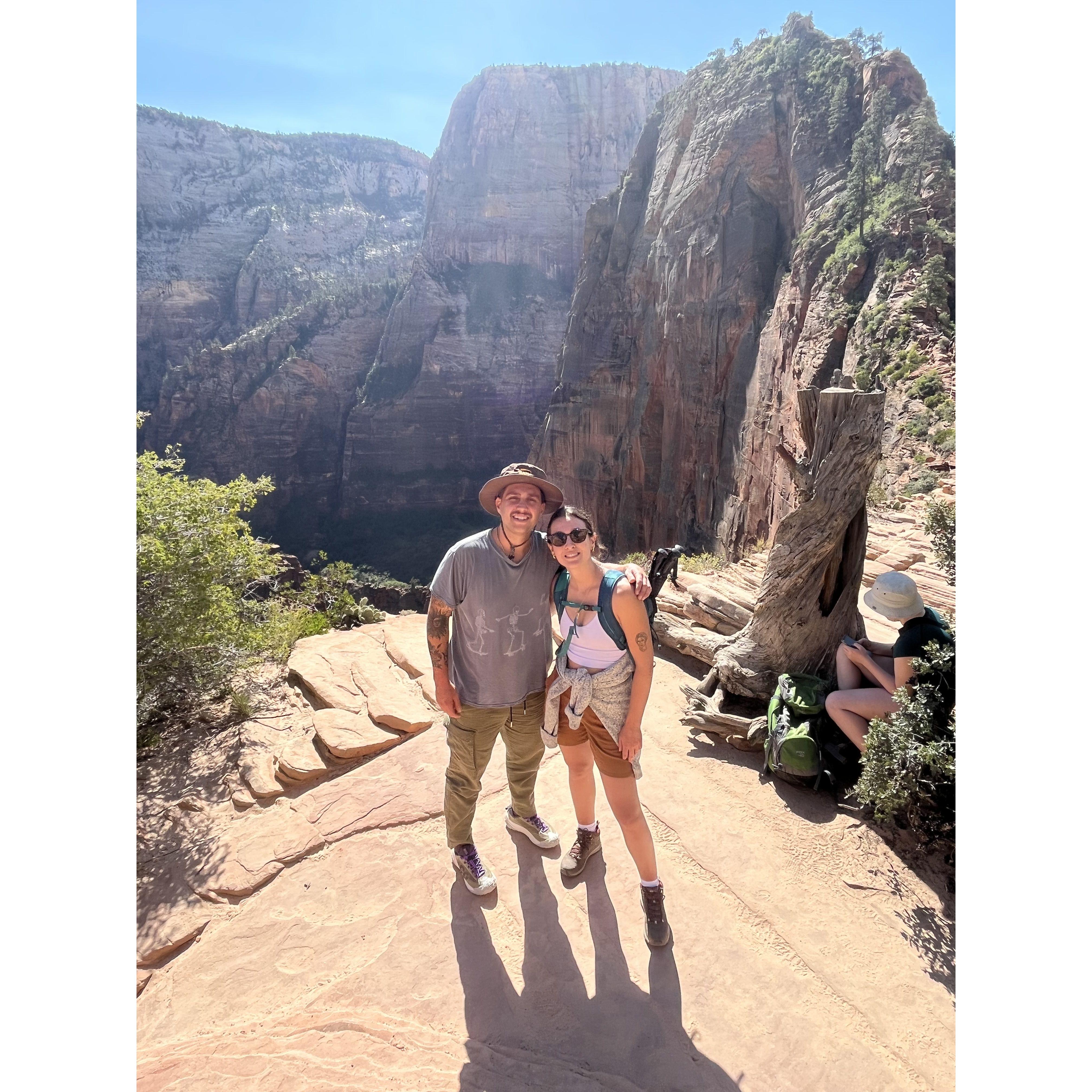 Sarah and Franks trip to Zion